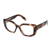 Prada Stiliga Glasögon A04V Brown, Dam