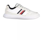 Tommy Hilfiger Stilfull kontrast sneaker med snören White, Herr