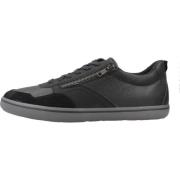 Geox Stilrena Sneakers för Trendig Look Black, Herr