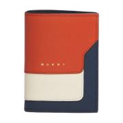 Marni Saffiano läder bi-fold plånbok Multicolor, Dam