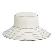 Marni denim bucket hat with straps White, Dam