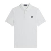 Fred Perry Vit Polo M6000 Stilfull Skjorta White, Herr