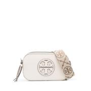 Tory Burch Vit Miller Crossbody-väska White, Dam