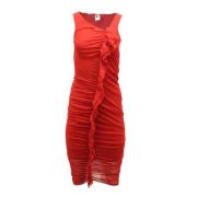 Jean Paul Gaultier Pre-owned Pre-owned Nylon klnningar Red, Dam