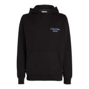 Calvin Klein Jeans 3D Meta Monogram Hoodie Black, Herr