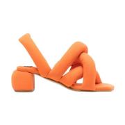 Henrik Vibskov Flammande Orange Korv Häl Sandal Orange, Dam