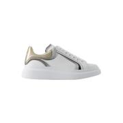 Alexander McQueen Läder sneakers White, Dam