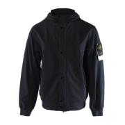 Stone Island Blå Soft Shell Jacka Blue, Herr