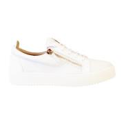 Giuseppe Zanotti Vita Läder Snörskor White, Herr