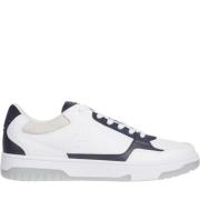 Tommy Hilfiger Vita Locker Sneakers för Män White, Herr