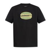 Carhartt Wip Tryckt T-shirt Black, Herr