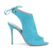 Dee Ocleppo Bågdetalj Peep Toe Bootie Green, Dam