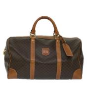 Celine Vintage Pre-owned Canvas resvskor Brown, Dam