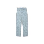 Casablanca Monogram Jacquard Jeans Blå Blue, Herr