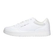 Tommy Hilfiger Herr Låga Sneakers Basket Core Ess White, Herr