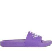 Calvin Klein Jeans Monogram Lila Tofflor Purple, Dam