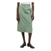 Carhartt Wip Cargo Kjol i Bomull Green, Dam