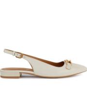 Geox Beige Ballerina Skor för Kvinnor Beige, Dam