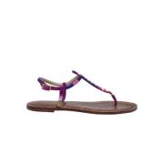 Sam Edelman Laeder sandaler Multicolor, Dam