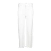 Citizens of Humanity Sail Crop Jeans White, Dam