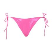 MC2 Saint Barth Högskuren Bikinitrosa med Spets Pink, Dam