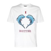 Botter T-Shirts White, Herr