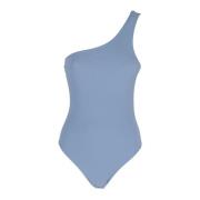 Lido Elegant One Shoulder Klänning Blue, Dam