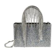 Kara Kristall Mesh Toteväska Blue, Dam