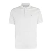 Barbour Polo Shirts White, Herr