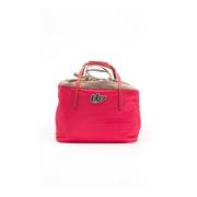 Byblos Elegant Tyg Shopper Tote Red, Dam