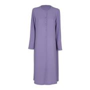 Emporio Armani Stilig Coat för Män Purple, Dam