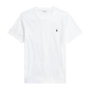 Ralph Lauren Broderad Pony T-shirts och Polos White, Herr