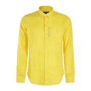 Ralph Lauren Sportig Långärmad Tröja Yellow, Herr