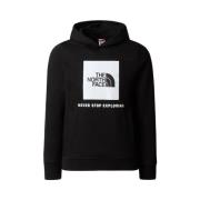 The North Face Hoodie Black, Dam