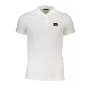 Cavalli Class Polo Shirt med Logo Print White, Herr