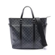 Louis Vuitton Vintage Pre-owned Laeder handvskor Black, Dam