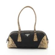 Prada Vintage Pre-owned Laeder prada-vskor Black, Dam