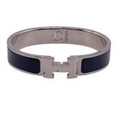 Hermès Vintage Pre-owned Metall armband Black, Dam