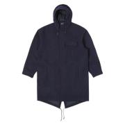 Universal Works Cruiser Parka Jacka Blue, Herr