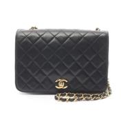 Chanel Vintage Pre-owned Laeder chanel-vskor Black, Dam