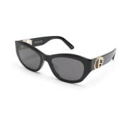 Dior 30Montaigne B5U 10A0 Sunglasses Black, Dam