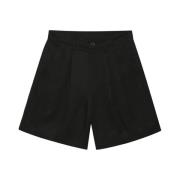 Anine Bing Carrie Shorts Black, Dam