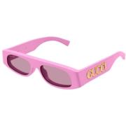 Gucci Stiliga Solglasögon Pink, Unisex