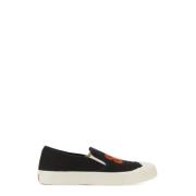 Kenzo Slip-On Gummisula Sneaker Black, Herr