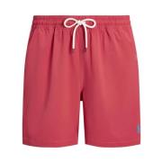 Ralph Lauren Röda Swim Shorts Red, Herr