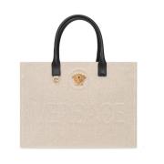 Versace ‘La Medusa’ shopper väska Beige, Dam