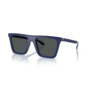 Versace Modiga Rektangulära Solglasögon Blue, Unisex