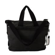 Dolce & Gabbana Stilig Herr Messenger Väska Justerbar Rem Black, Herr