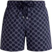 Vilebrequin Monogram Simshorts Marinblå Multicolor, Herr