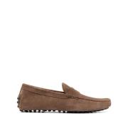 Tod's Brun Mocka Gommino Körloafers Brown, Herr